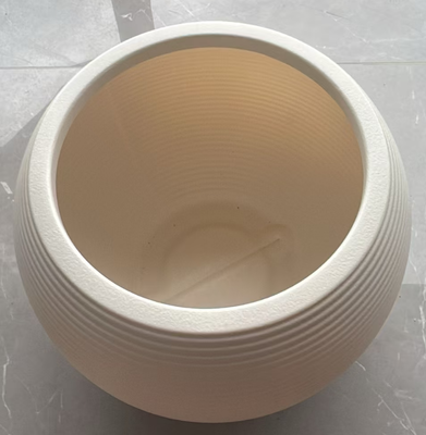 Vaso da fiori in plastica rivestita in PE multifoglia con fori di drenaggio per uso interno ed esterno