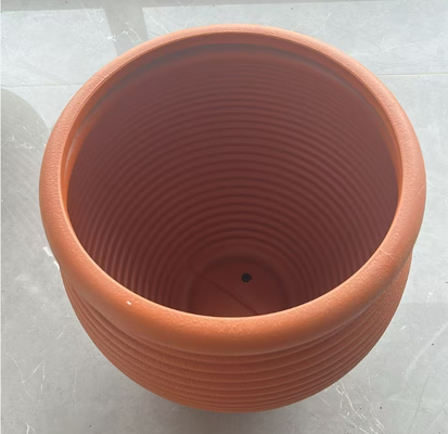HDPE Thick-Walled Terracotta Flower Pot for Indoor and Outdoor Use with Multiple Sizes