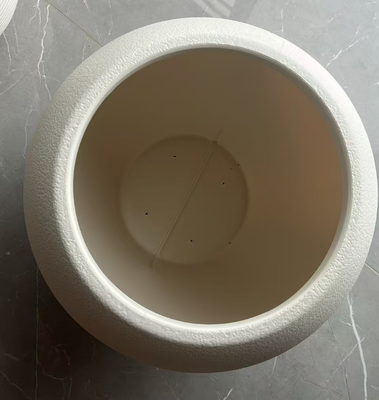 Modern PE Coated Plastic Flower Pot in Multiple Sizes for Indoor and Outdoor Use