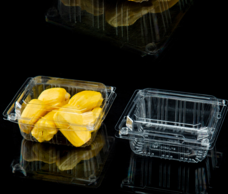 vacuum blister packaging clear disposable blister vented fruit box  ventilation holes container anti‑crush fruit packaging
