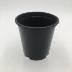 Vaso all'aperto di plastica nero personalizzabile alto Quanlity di gallone del vaso di fiore