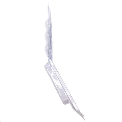 vassoio d'imballaggio della bolla del PVC del giocattolo della bolla di plastica trasparente della palla da golf 6pcs