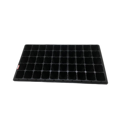 Una piantina di plastica Tray Nursery Tray For Flower di 50 fori e vassoio delle cellule degli alberi