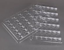 Patent Food Grade Plastic Macaron Box Snap-On Closure per un deposito conveniente e sicuro dei macaroni