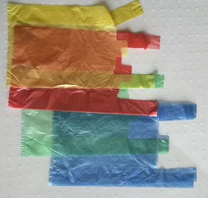 Sacchetto personalizzato in HDPE riciclabile per la spesa con elevata resistenza agli urti per supermercati