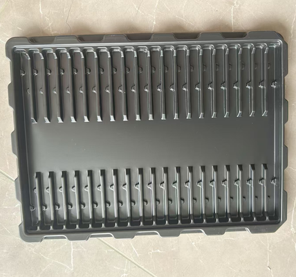 In all'ingrosso Black PS 100-grid 49*16*7 Anti-static Blister Tray per PCBA Circuit Board Packaging