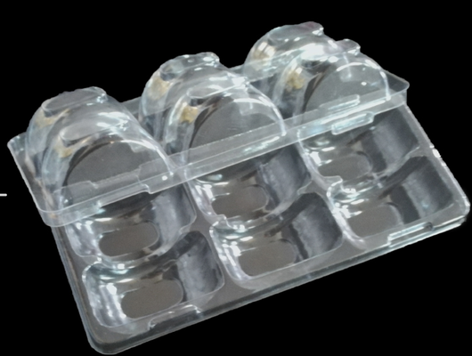 Scatola per macaron in PET trasparente, inodore, anti-schiacciamento, antipolvere, contenitore per dessert per prevenire danni ai macaron