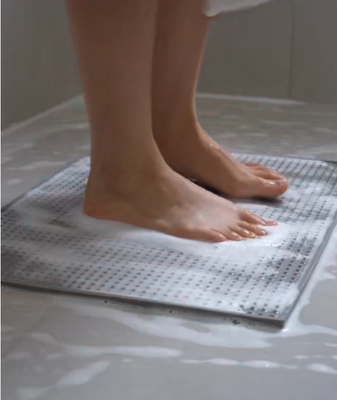 Materaio per bagno in schiuma EPP con materiale vergine eco-compatibile, struttura antiscivolo e drenaggio ad alta efficienza, facile da pulire e resistente alle sporcizie
