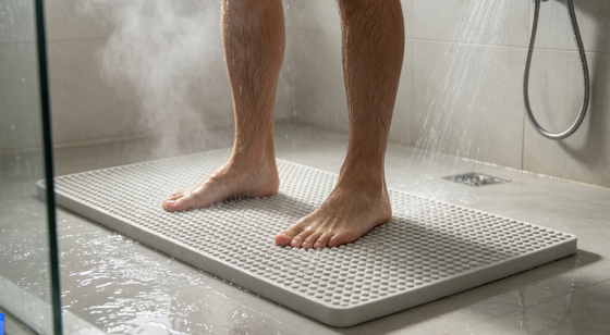 Matera anti-slip per il pavimento del bagno area bagnata Matera anti-slip per la doccia Matera per i piedi del bagno Matera per i piedi del bagno Matera per il bagno